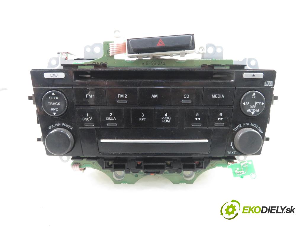 MAZDA 6 Station Wagon (GY) KOMBI 2006 88,00 1.8 - L813 1798,00 RADIO CD GR1C66DSX
