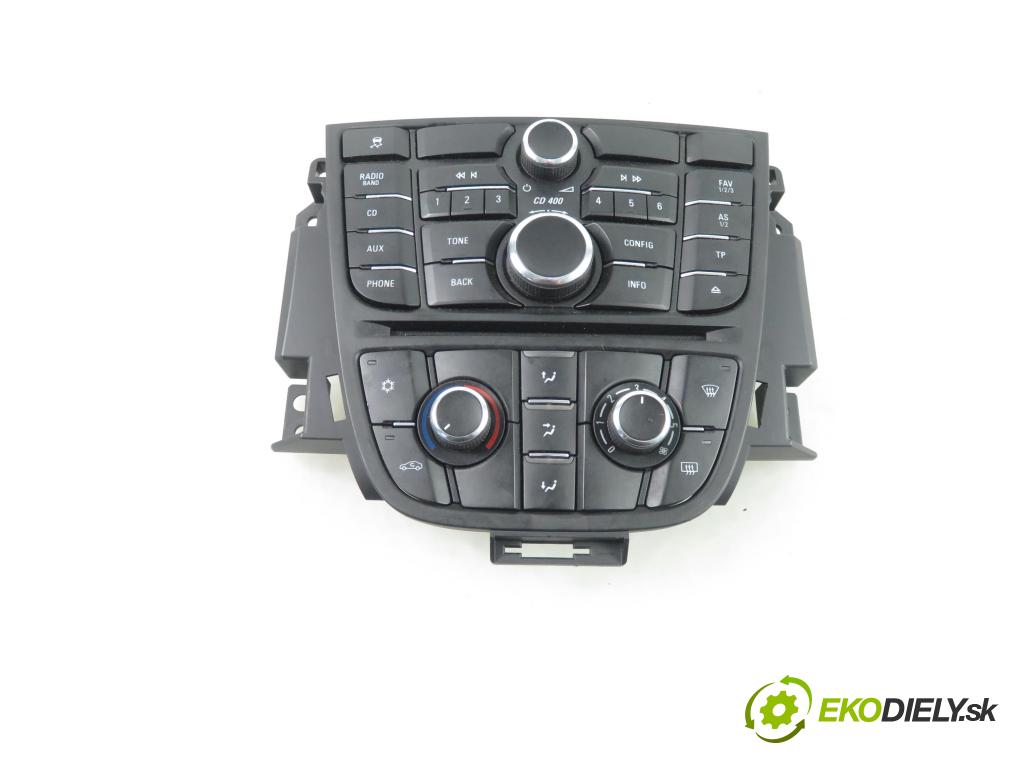 OPEL ASTRA J Sports Tourer (P10) KOMBI 2013 103,00 1.4 Turbo - A 14 NET 1364,00 Panel kúrenia KLIMATRONIK 13360091 ; 13360099