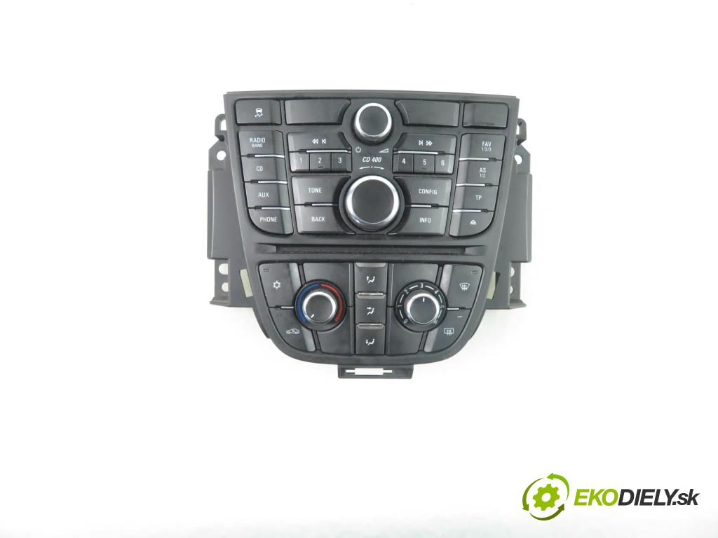 OPEL ASTRA J Sports Tourer (P10) KOMBI 2013 103,00 1.4 Turbo - A 14 NET 1364,00 Panel kúrenia KLIMATRONIK 13360091 ; 13360099