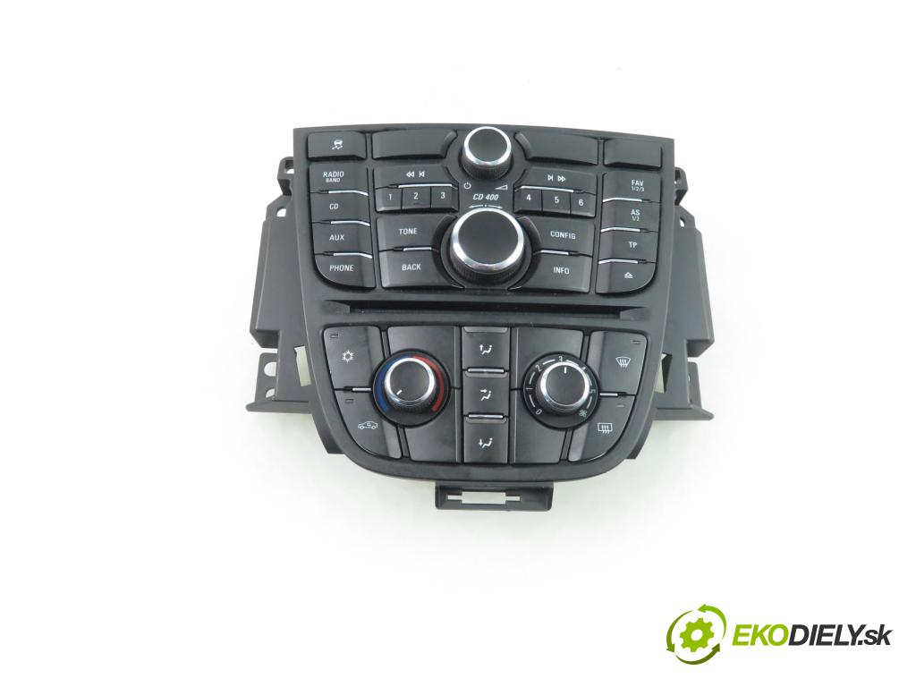OPEL ASTRA J Sports Tourer (P10) KOMBI 2013 103,00 1.4 Turbo - A 14 NET 1364,00 Panel kúrenia KLIMATRONIK 13360091 ; 13360099