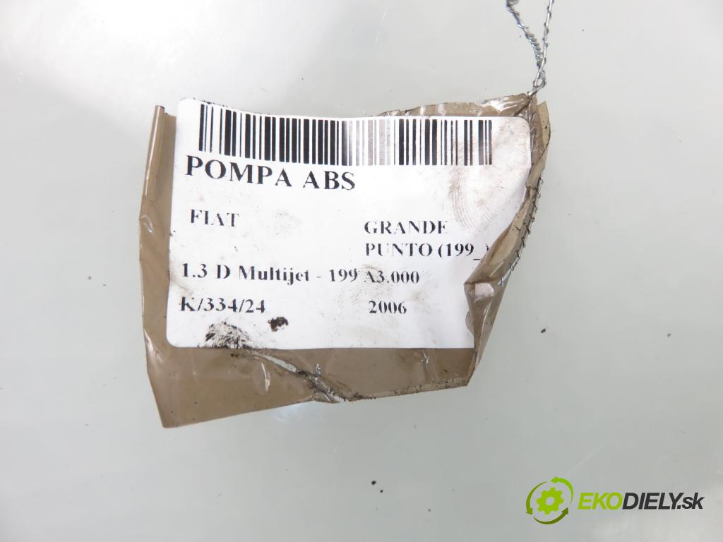 FIAT GRANDE PUNTO (199_) HB 2006 66,00 1.3 D Multijet 90 - 199 A3.000 1248,00 Pumpa ABS 0265800421 ; 0265231535 (Pumpy ABS)
