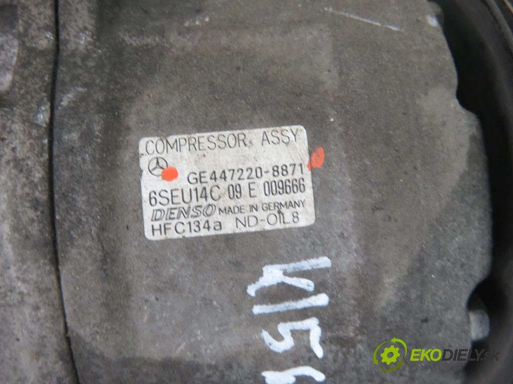 MERCEDES-BENZ KLASA A (W168) HB 2003 70,00 A 170 CDI 95 - OM 668.942 1689,00 KOMPRESOR: klimatizace GE4472208871 (Kompresory)