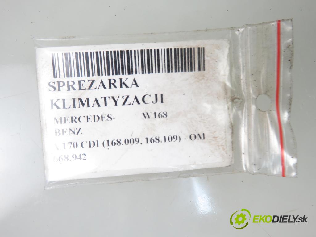 MERCEDES-BENZ KLASA A (W168) HB 2003 70,00 A 170 CDI 95 - OM 668.942 1689,00 KOMPRESOR: klimatizace GE4472208871 (Kompresory)
