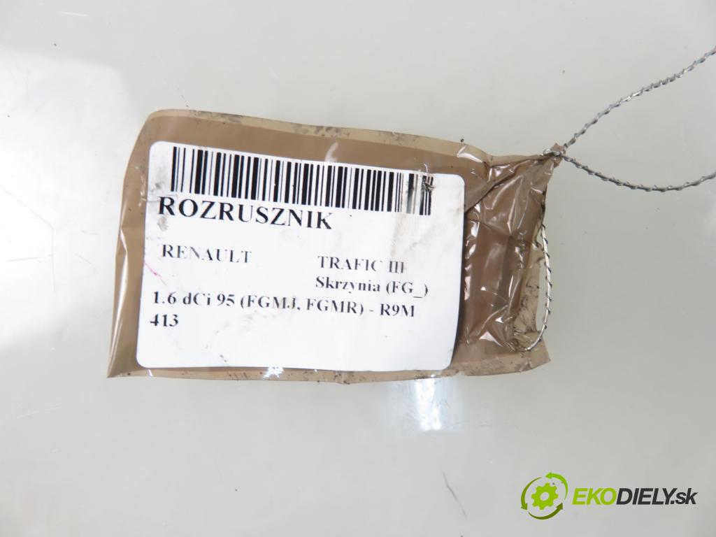 RENAULT TRAFIC III Skrzynia (FG_) FURGON 2018 70,00 1.6 dCi 95 (FGMJ, FGMR) - R9M 413 1598,00 startér 233009590R ; M000T39373 (Startér)
