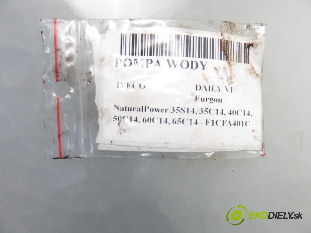 IVECO DAILY VI Furgon FURGON 2020 100,00 3.0 NaturalPower 136 - F1CFA401C 2998,00 pumpa vody 504360207 (Vodní pumpy)