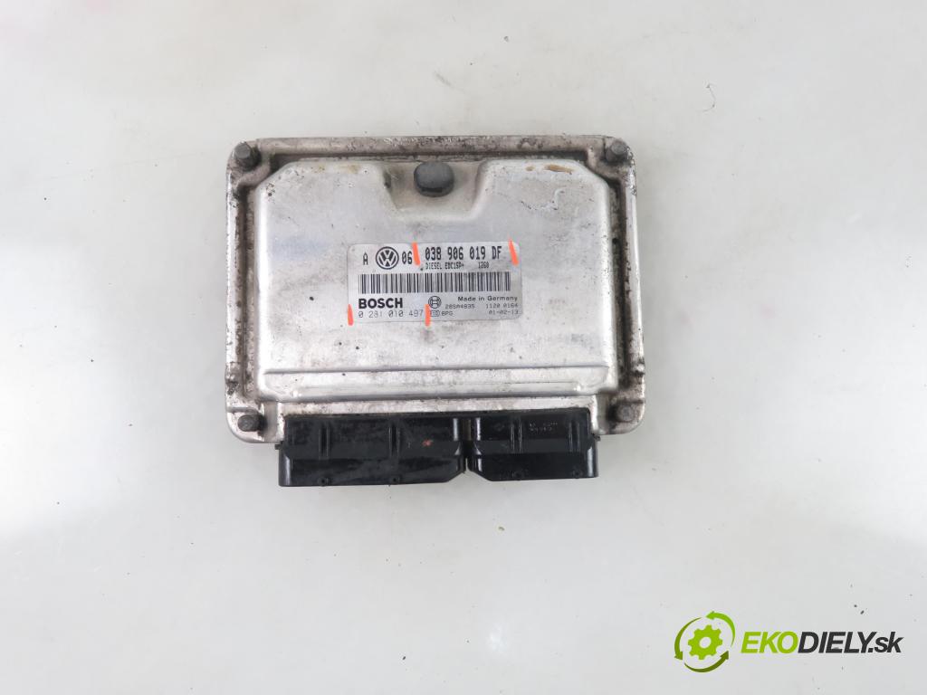 VW GOLF IV (1J1) HB 2001 74,00 1.9 TDI PD 101 - ATD 1896,00 Riadiaca jednotka Motor 0281010497 ; 038906019DF