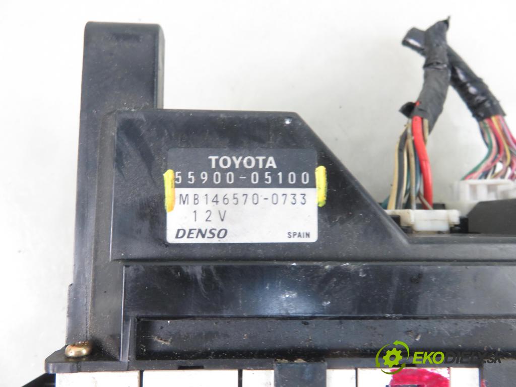 TOYOTA AVENSIS Kombi (_T25_) KOMBI 2005 85,00 2.0 D-4D 116 - 1CD-FTV 1995,00 Panel kúrenia KLIMATIZACE: 5590005100 ; 1465700733 ; MB1465700733