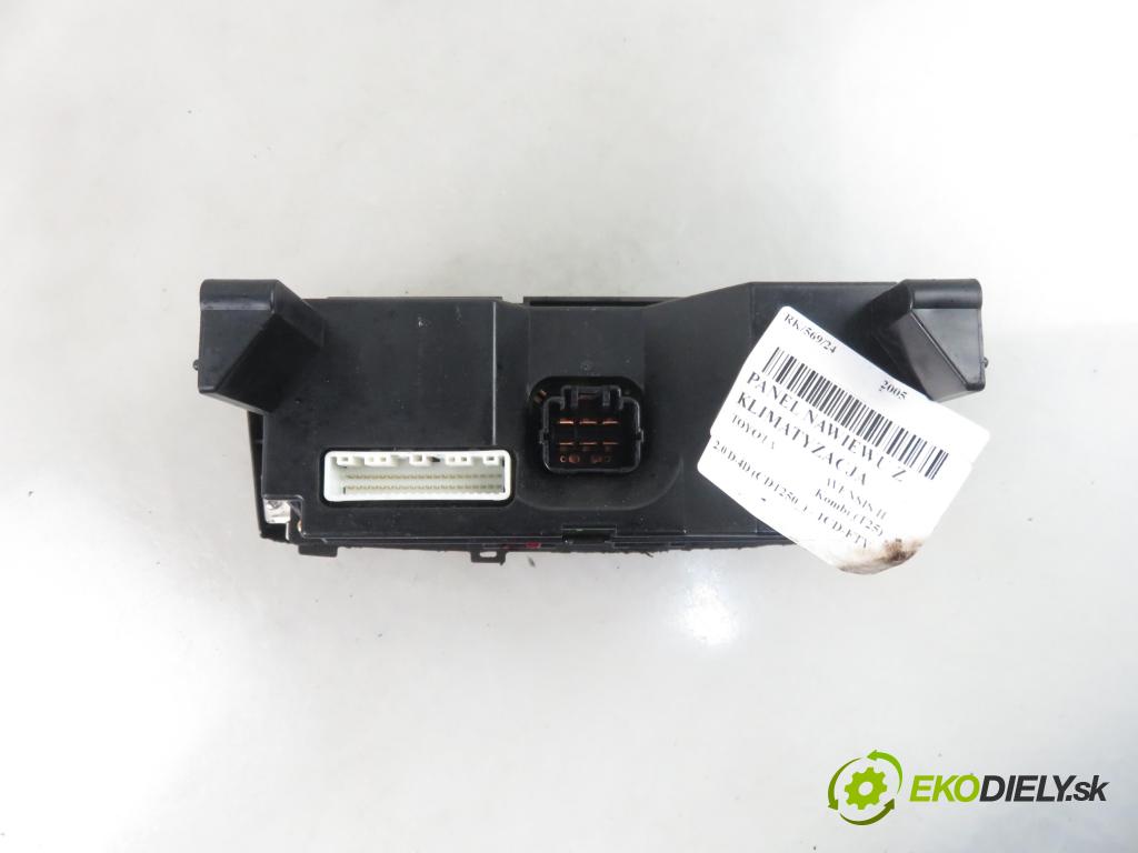TOYOTA AVENSIS Kombi (_T25_) KOMBI 2005 85,00 2.0 D-4D 116 - 1CD-FTV 1995,00 Panel kúrenia KLIMATIZACE: 5590005100 ; 1465700733 ; MB1465700733