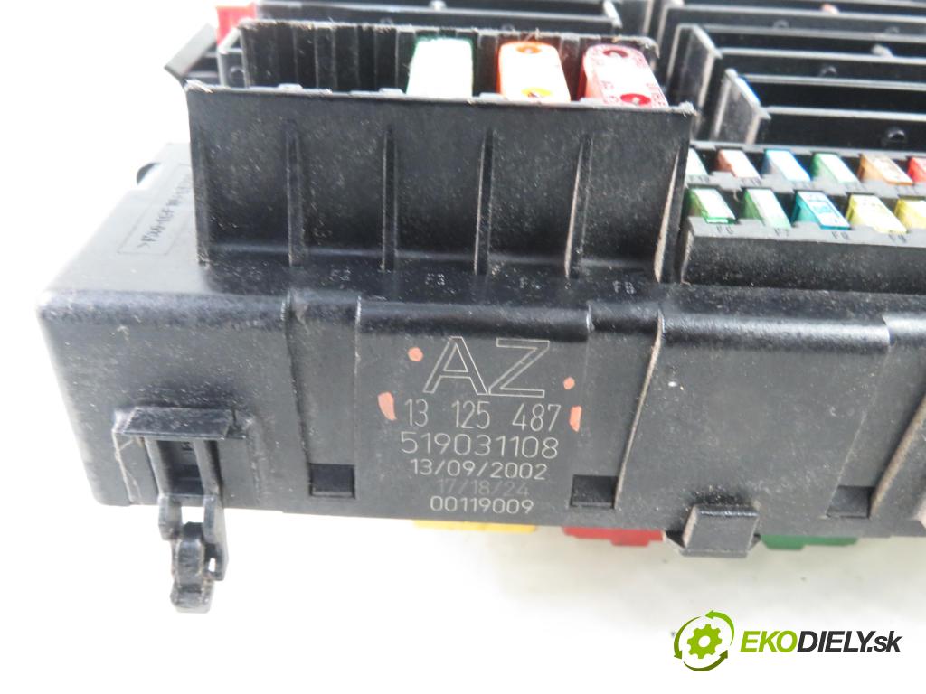 OPEL VECTRA C (Z02) SEDAN 2002 92,00 2.2 DTI 16V 125 - Y 22 DTR 2172,00 MODUL BSI 13125487AZ