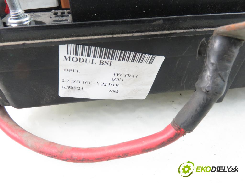 OPEL VECTRA C (Z02) SEDAN 2002 92,00 2.2 DTI 16V 125 - Y 22 DTR 2172,00 MODUL BSI 13112919AL