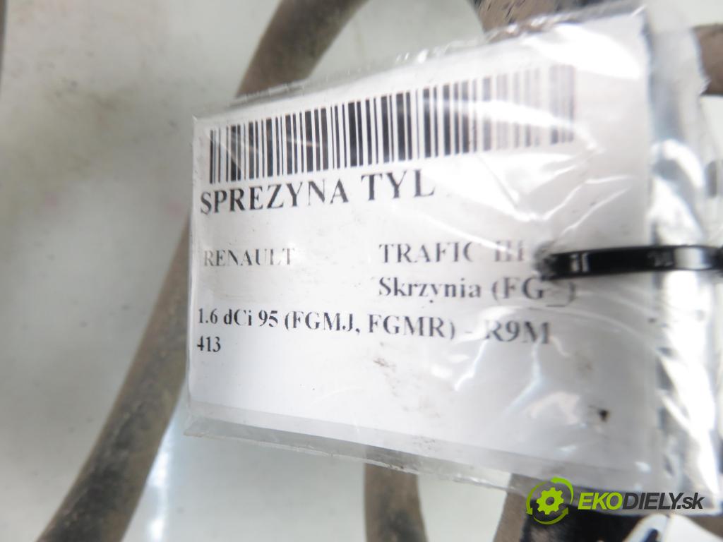 RENAULT TRAFIC III Skrzynia (FG_) FURGON 2018 70,00 1.6 dCi 95 (FGMJ, FGMR) - R9M 413 1598,00 Pružina zadné