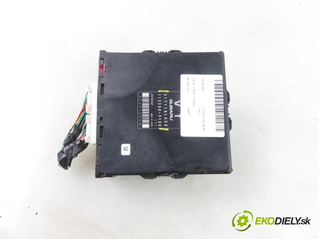 SUBARU FORESTER (SG_) SUV 2007 0,00 2.0 X AWD - EJ204 1994,00 Riadiaca jednotka prevodovky 31711AL050 ; 1123009100