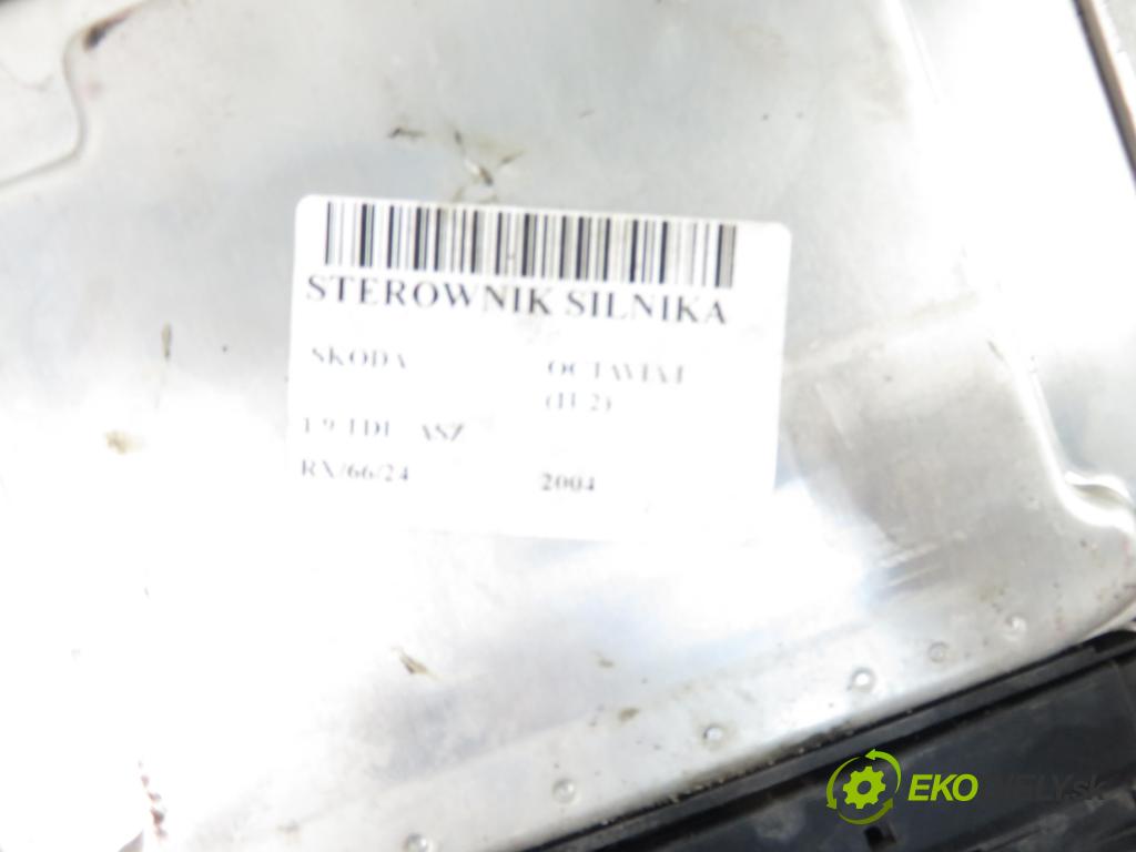 SKODA OCTAVIA I (1U2) LIFTBACK 2004 96,00 1.9 TDI - ASZ 1896,00 Riadiaca jednotka Motor 038906019KJ ; 0281011216
