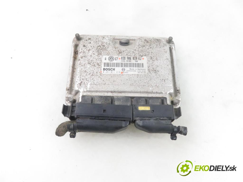 SKODA OCTAVIA I (1U2) LIFTBACK 2004 96,00 1.9 TDI - ASZ 1896,00 Riadiaca jednotka Motor 038906019KJ ; 0281011216
