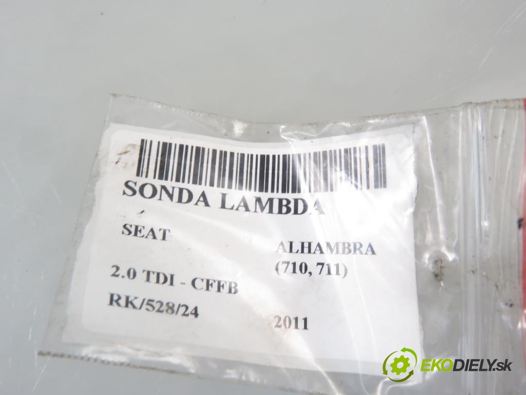 SEAT ALHAMBRA (710, 711) MINIVAN 2011 103,00 2.0 TDI - CFFB 1968,00 sonda lambda 03L907807AD ; 5WK96688A (Lambda sondy)