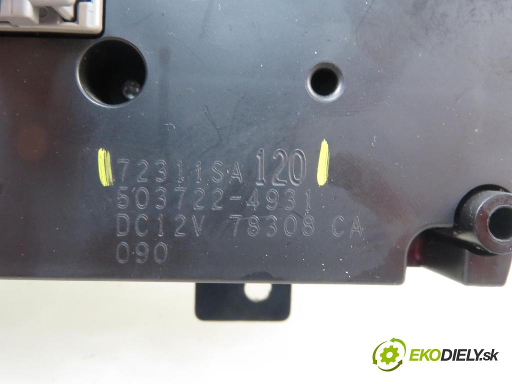 SUBARU FORESTER (SG_) SUV 2007 0,00 2.0 X AWD - EJ204 1994,00 Panel kúrenia KLIMATRONIK 72311SA120