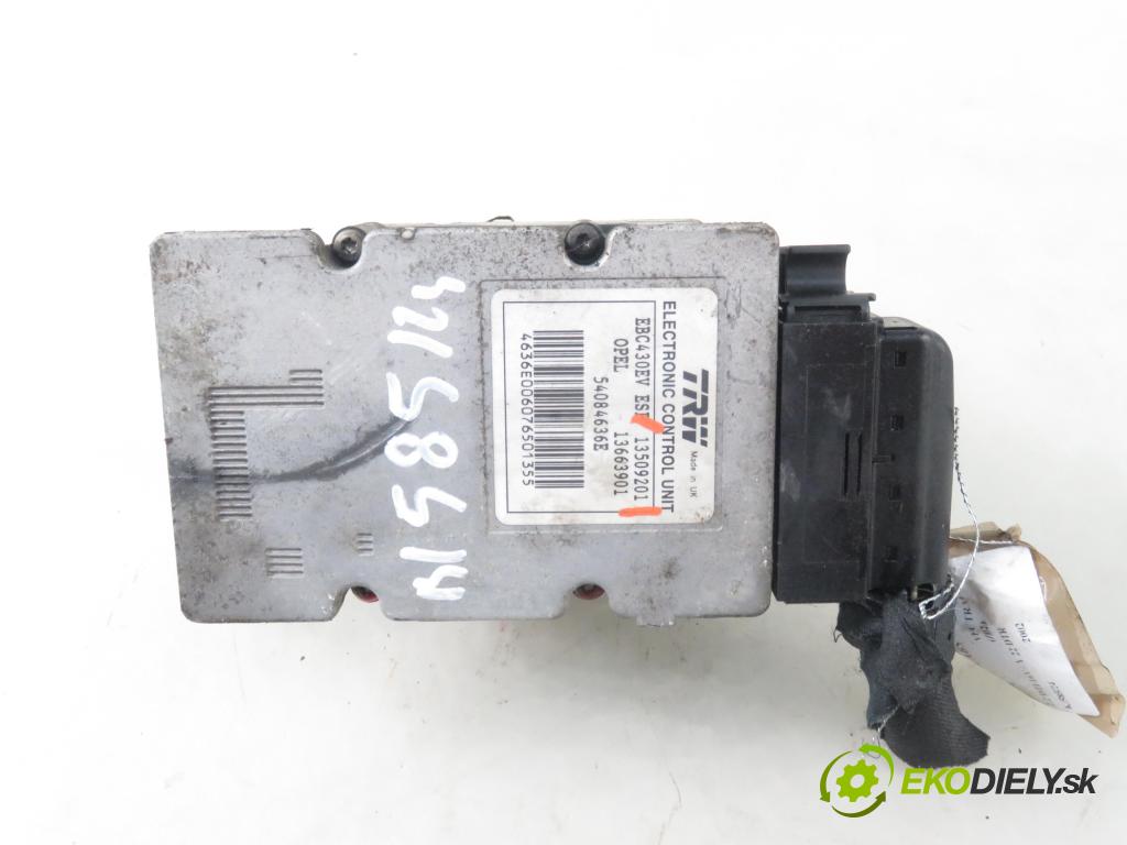 OPEL VECTRA C (Z02) SEDAN 2002 92,00 2.2 DTI 16V 125 - Y 22 DTR 2172,00 Pumpa ABS 13509201 ; 13663901 (Pumpy ABS)