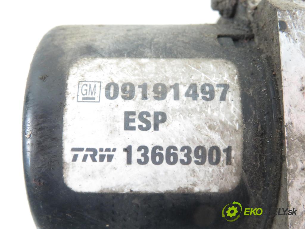 OPEL VECTRA C (Z02) SEDAN 2002 92,00 2.2 DTI 16V 125 - Y 22 DTR 2172,00 Pumpa ABS 13509201 ; 13663901 (Pumpy ABS)