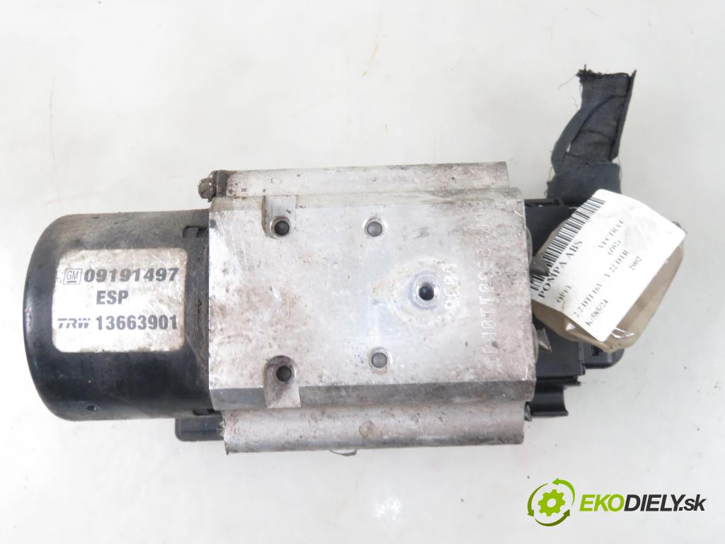 OPEL VECTRA C (Z02) SEDAN 2002 92,00 2.2 DTI 16V 125 - Y 22 DTR 2172,00 Pumpa ABS 13509201 ; 13663901 (Pumpy ABS)