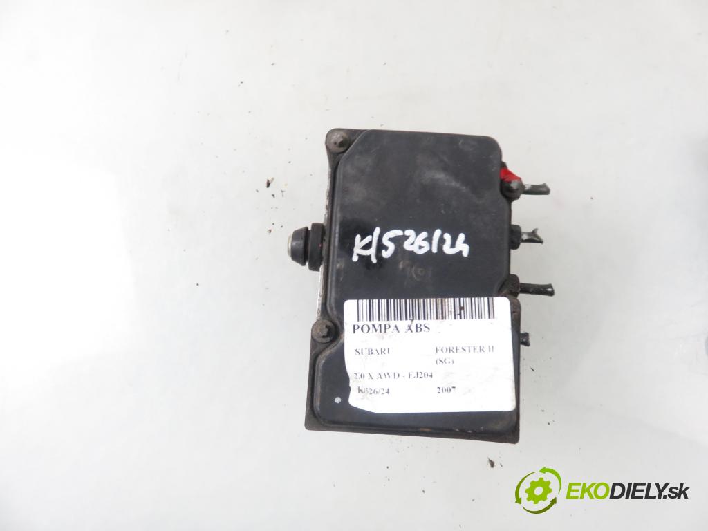 SUBARU FORESTER (SG_) SUV 2007 0,00 2.0 X AWD - EJ204 1994,00 Pumpa ABS 0265800597 (Pumpy ABS)