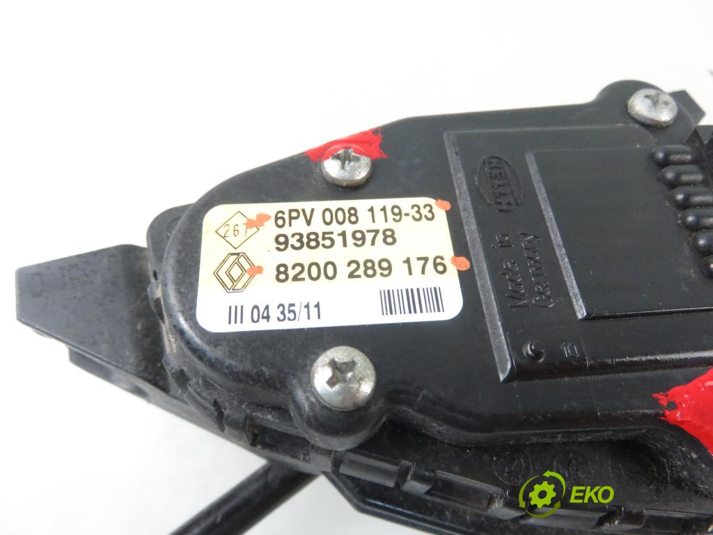 RENAULT TRAFIC II Autobus (JL) BUS 2011 84,00 2.0 dCi 115 (JL0H) - M9R 630 1995,00 Potenciometer plynu 8200289176 ; 6PV00811933 (Pedále)
