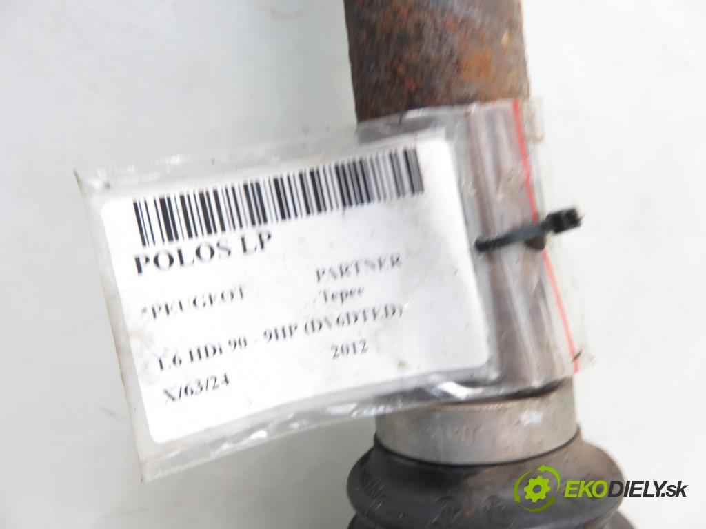 PEUGEOT PARTNER Tepee KOMBIVAN 2012 0,00 1.6 HDi 90 - 9HP (DV6DTED) 1560,00 Poloos LP