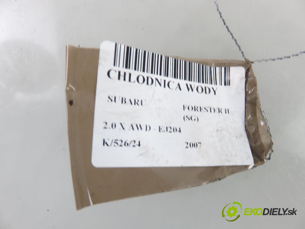 SUBARU FORESTER (SG_) SUV 2007 0,00 2.0 X AWD - EJ204 1994,00 chladič vody