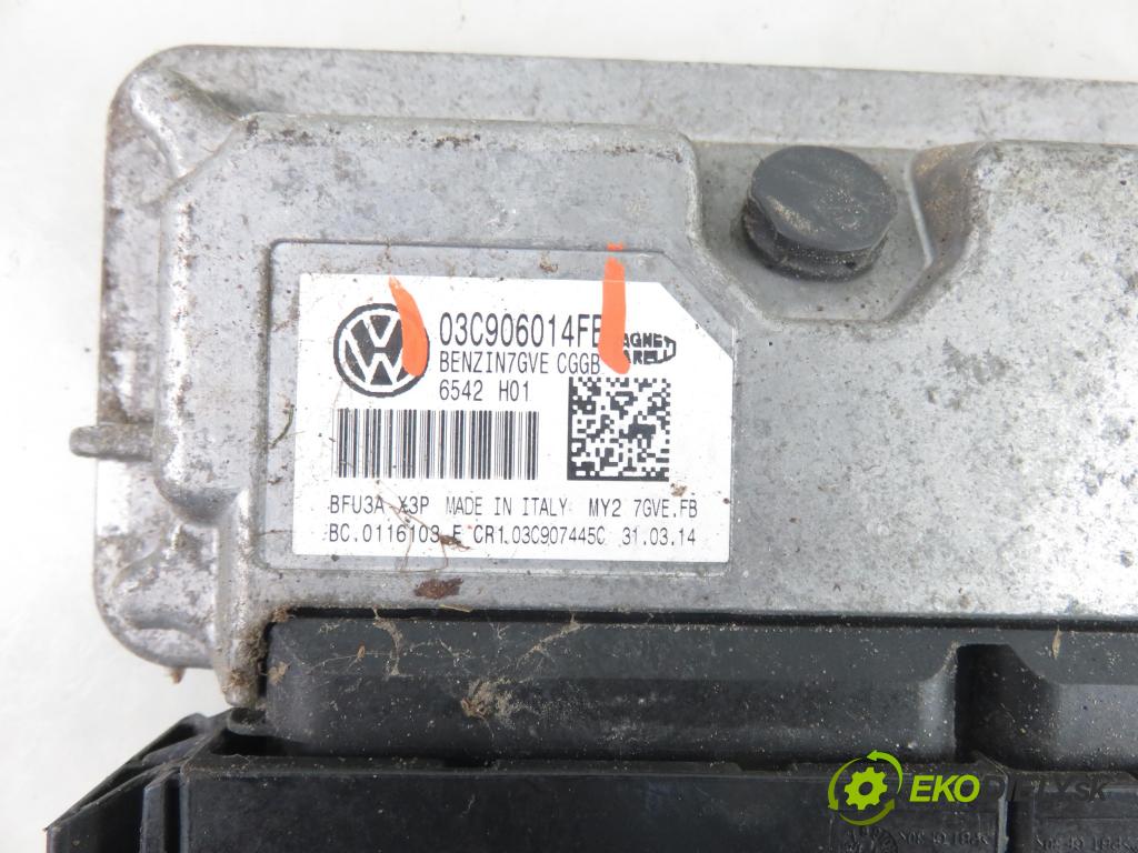 SEAT IBIZA IV (6J5, 6P1) HB 2014 63,00 1.4 - CGGB 1390,00 Riadiaca jednotka Motor 03C906014FB