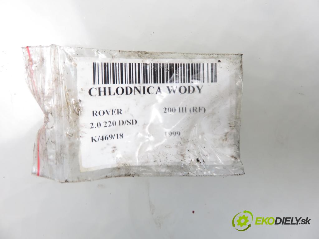 ROVER 200 II liftback (RF) - 1999 63,00 220 D/SD - 20 T2R 1994,00 chladič vody