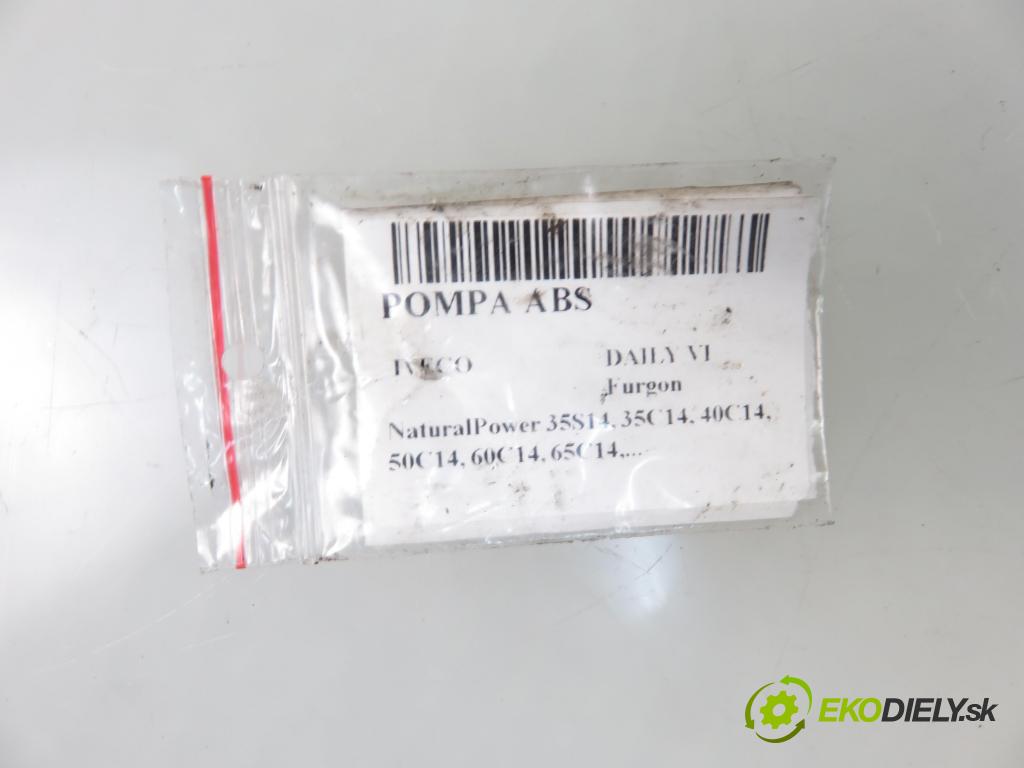 IVECO DAILY VI Furgon FURGON 2020 100,00 3.0 NaturalPower 136 - F1CFA401C 2998,00 Pumpa ABS 5802365325 ; 0265290124 ; 0265956519 (Pumpy ABS)