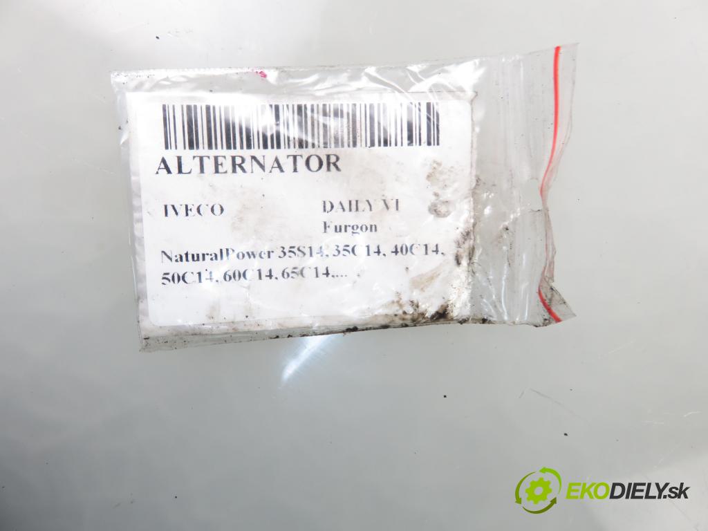 IVECO DAILY VI Furgon FURGON 2020 100,00 3.0 NaturalPower 136 - F1CFA401C 2998,00 Alternátor 5801526032 (Alternátory)