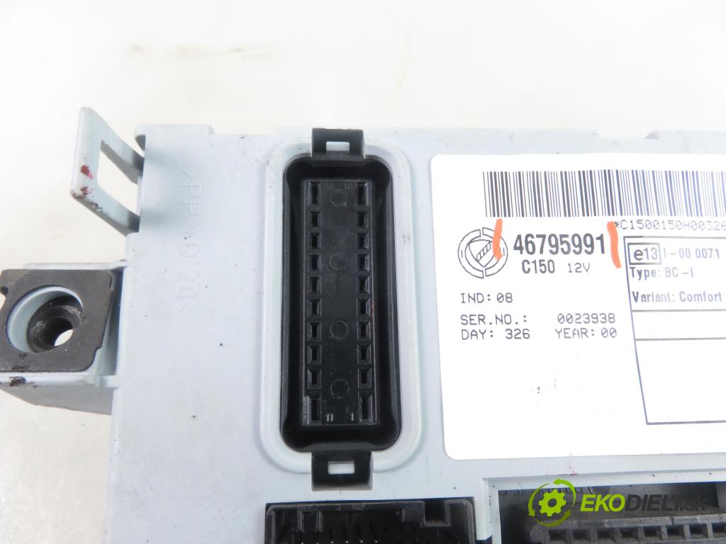 FIAT PUNTO (188_) HB 2001 44,00 1.2 60 - 188 A4.000 1242,00 MODUL BSI 46795991