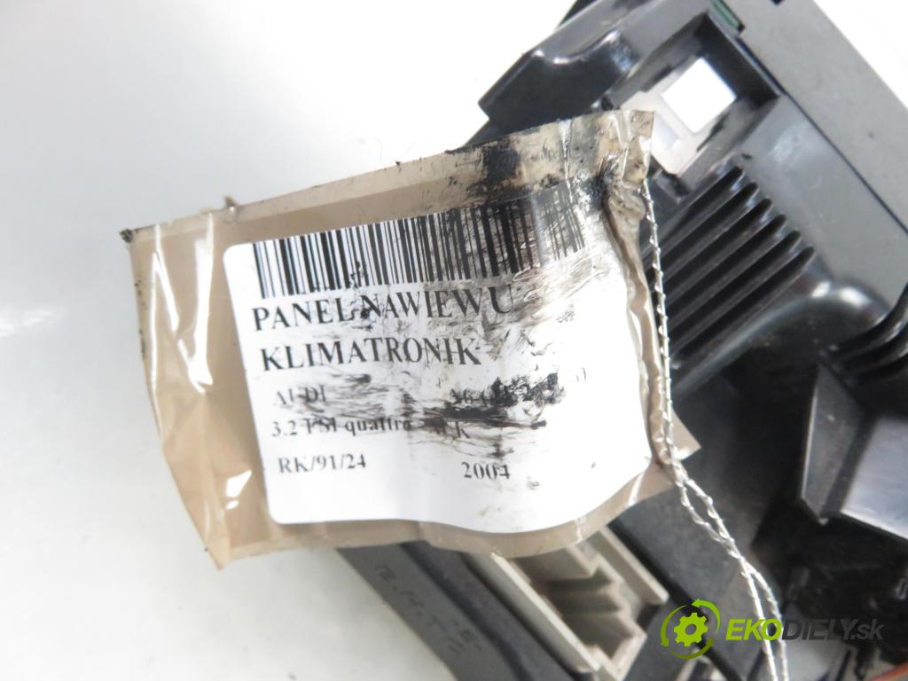 AUDI A6 (4F2, C6) SEDAN 2004 188,00 3.2 FSI quattro - AUK 3123,00 Panel kúrenia KLIMATRONIK 4F2820043B ; 5HB00883310