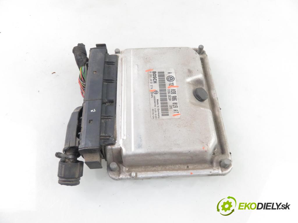 VW GOLF IV (1J1) HB 2003 74,00 1.9 TDI PD 101 - AXR 1896,00 Riadiaca jednotka Motor 038906019AT ; 0281010974