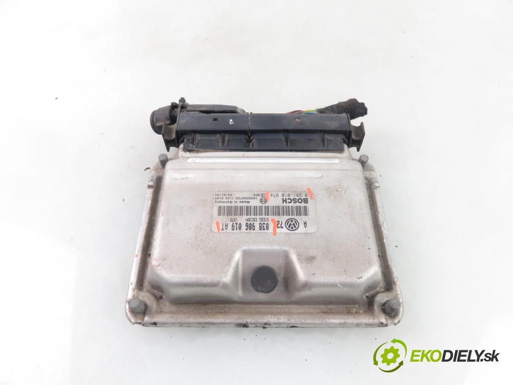 VW GOLF IV (1J1) HB 2003 74,00 1.9 TDI PD 101 - AXR 1896,00 Riadiaca jednotka Motor 038906019AT ; 0281010974