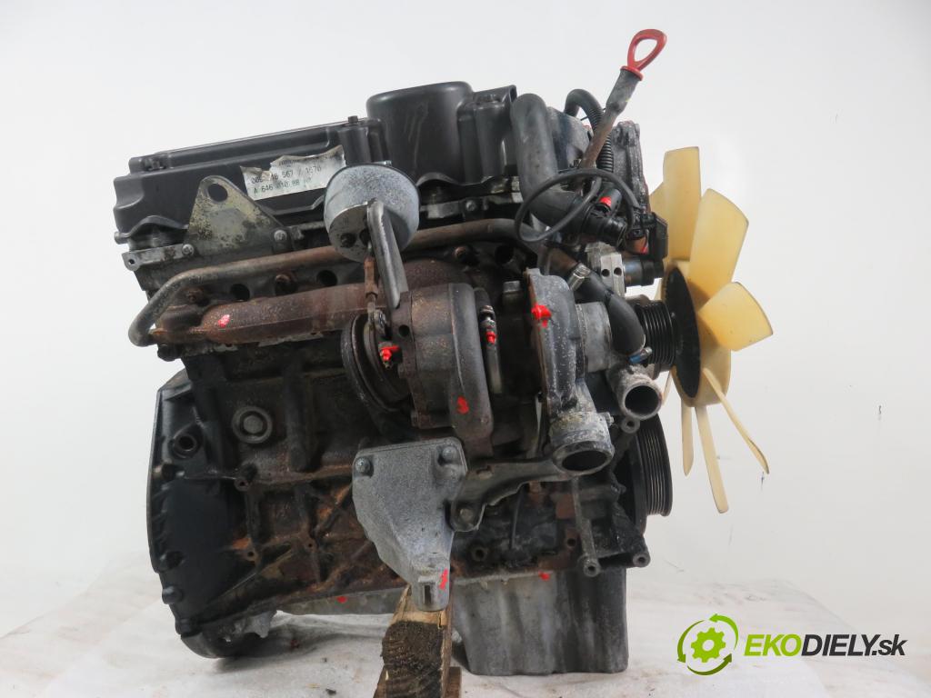 MERCEDES-BENZ VITO / MIXTO Skrzynia (W639) FURGON 2005 80,00 111 CDI 109 - OM 646.982 2148,00 Motor DIESEL