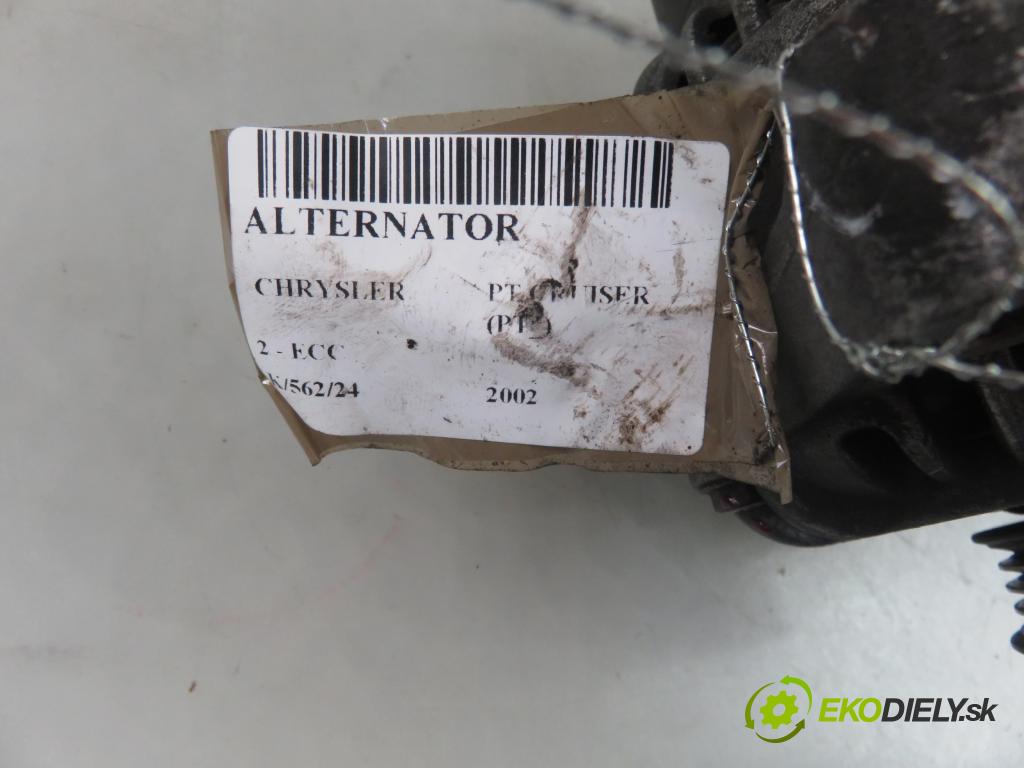 CHRYSLER PT CRUISER (PT_) HB 2002 104,00 2 - ECC 1996,00 Alternátor  (Alternátory)