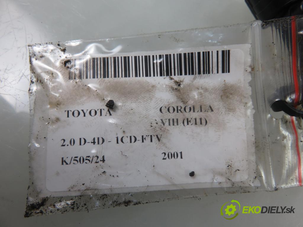 TOYOTA COROLLA Wagon (_E11_) KOMBI 2001 0,00 2.0 D-4D - 1CD-FTV 1995,00 Snímač tlaku MAP senzor 8942120210 ; 0798005130