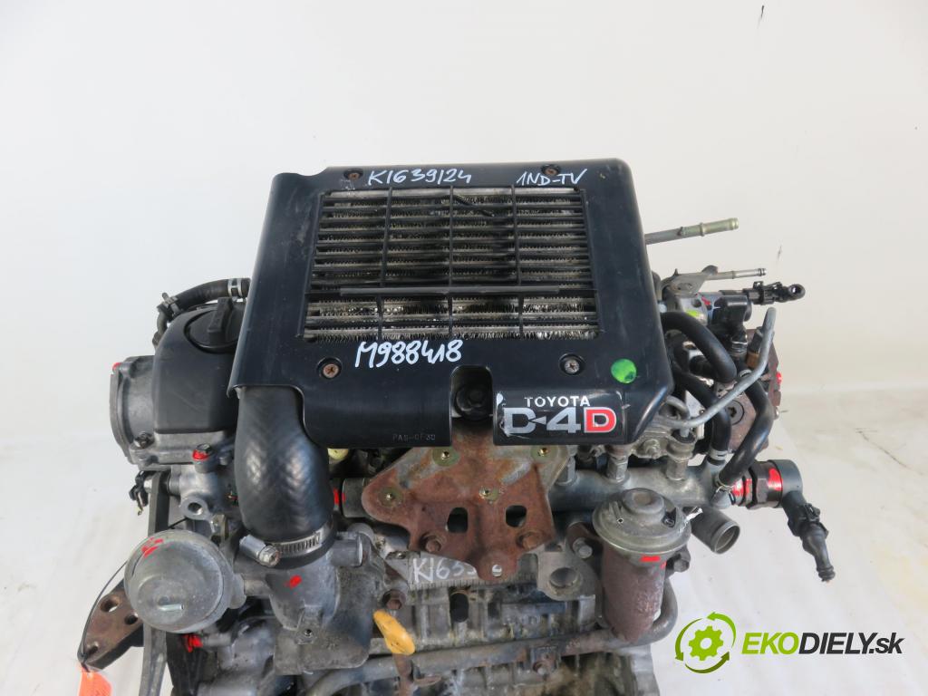 TOYOTA YARIS (_P1_) HB 2002 55,00 1.4 D-4D (NLP10_) - 1ND-TV 1364,00 Motor DIESEL 1NDTV