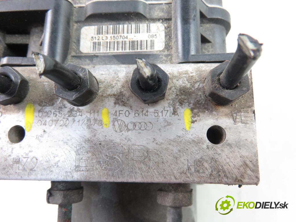 AUDI A6 (4F2, C6) SEDAN 2004 188,00 3.2 FSI quattro - AUK 3123,00 Pumpa ABS 4F0910517E ; 4F0614517A ; 0265234111 (Pumpy ABS)