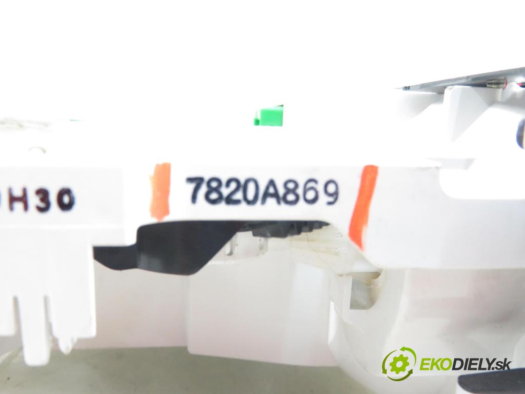 MITSUBISHI MIRAGE / SPACE STAR VI liftback (A0_A) HB 2020 52,00 1.0 12V R3 MIVEC 71 - 3A90 999,00 Panel kúrenia KLIMATIZACE: 7820A869