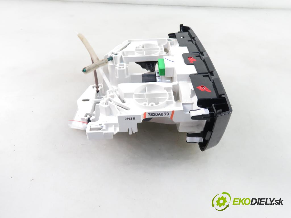 MITSUBISHI MIRAGE / SPACE STAR VI liftback (A0_A) HB 2020 52,00 1.0 12V R3 MIVEC 71 - 3A90 999,00 Panel kúrenia KLIMATIZACE: 7820A869