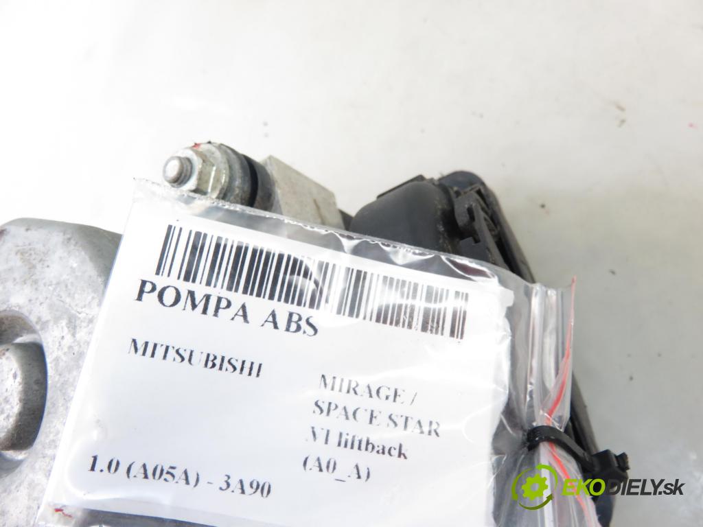 MITSUBISHI MIRAGE / SPACE STAR VI liftback (A0_A) HB 2020 52,00 1.0 12V R3 MIVEC 71 - 3A90 999,00 Pumpa ABS 0265255394 ; 4670B229 ; 0265956482 (Pumpy ABS)