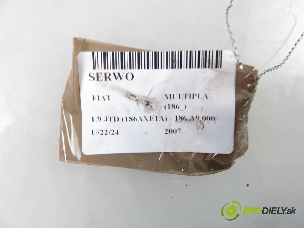FIAT MULTIPLA (186_) MINIVAN 2007 88,00 1.9 JTD (186AXE1A) - 186 A9.000 1910,00 Posilovač 0204051238 (Servočerpadlá, pumpy riadenia)