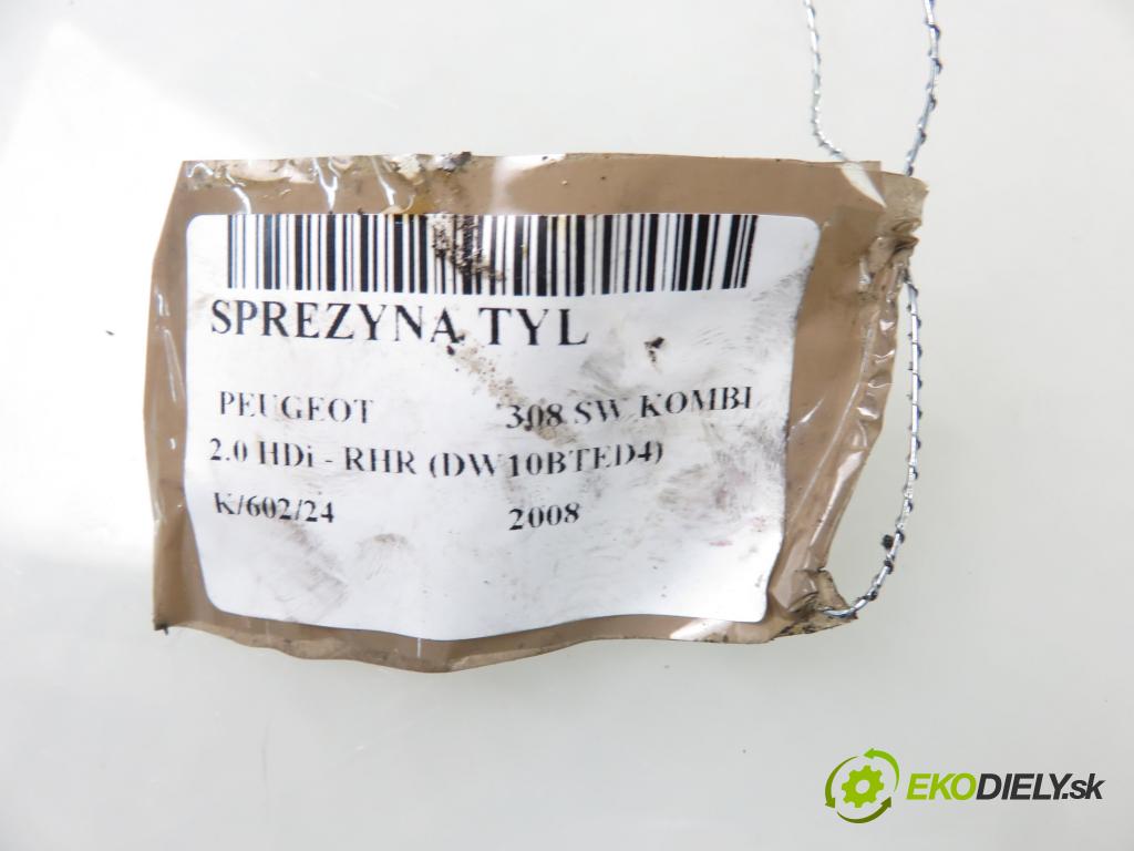PEUGEOT 308 SW KOMBI 2008 100,00 2.0 HDi 136 1997,00 Pružina zadné