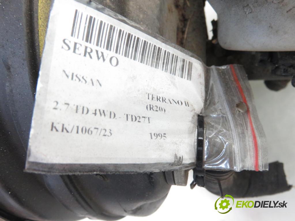 NISSAN TERRANO II (R20) TERENOWY 1995 74,00 2.7 TD 4WD 101 - TD27T 2664,00 Posilovač 2676049138 (Servočerpadlá, pumpy riadenia)