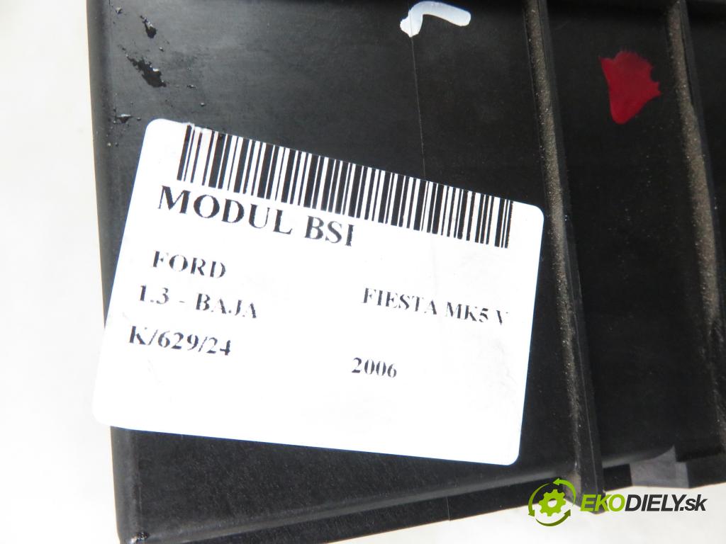 FORD FIESTA V (JH_, JD_) HB 2006 44,00 1.3 - BAJA 1299,00 MODUL BSI 6S6T15K600AE ; 5WK48853D