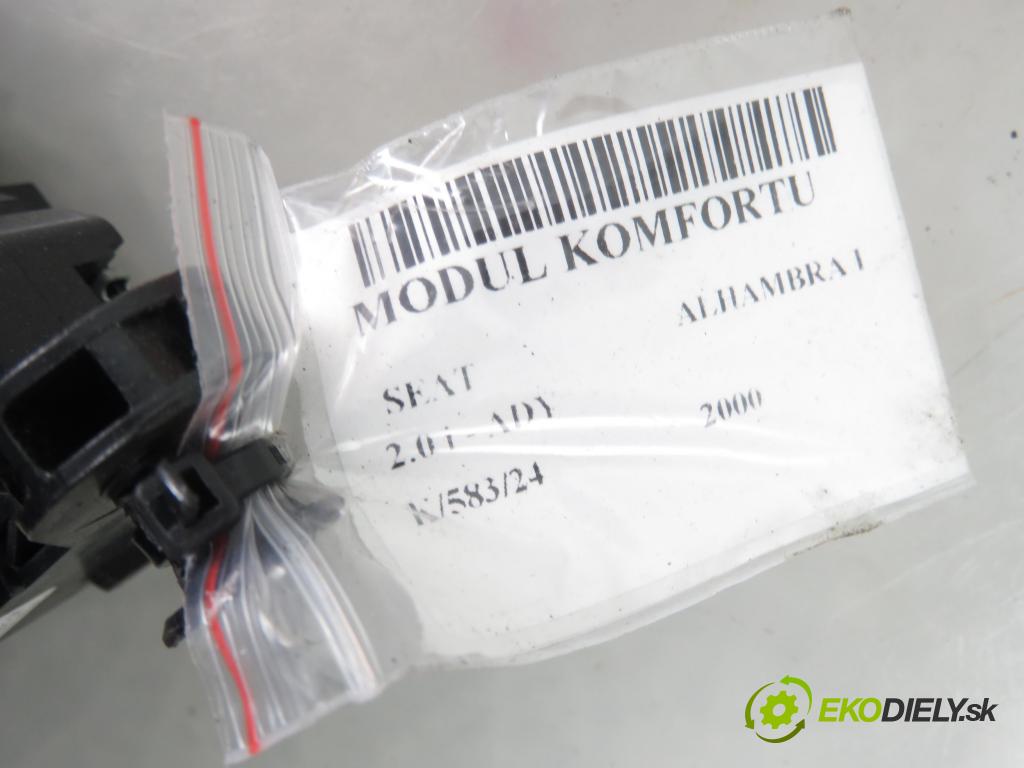 SEAT ALHAMBRA (7V8, 7V9) MINIVAN 2000 85,00 2.0 i - ADY 1984,00 MODUL BSI S108145300E ; 97VW14B205CB