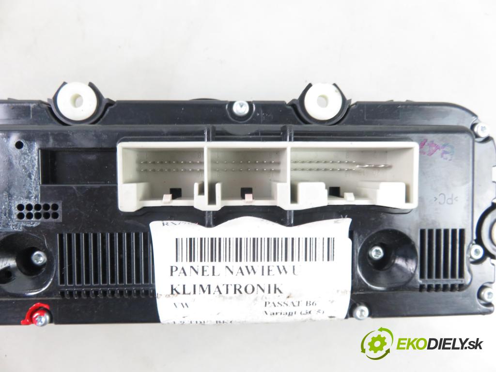 VW PASSAT B6 Variant (3C5) KOMBI 2005 77,00 1.9 TDI - BKC 1896,00 Panel kúrenia KLIMATRONIK