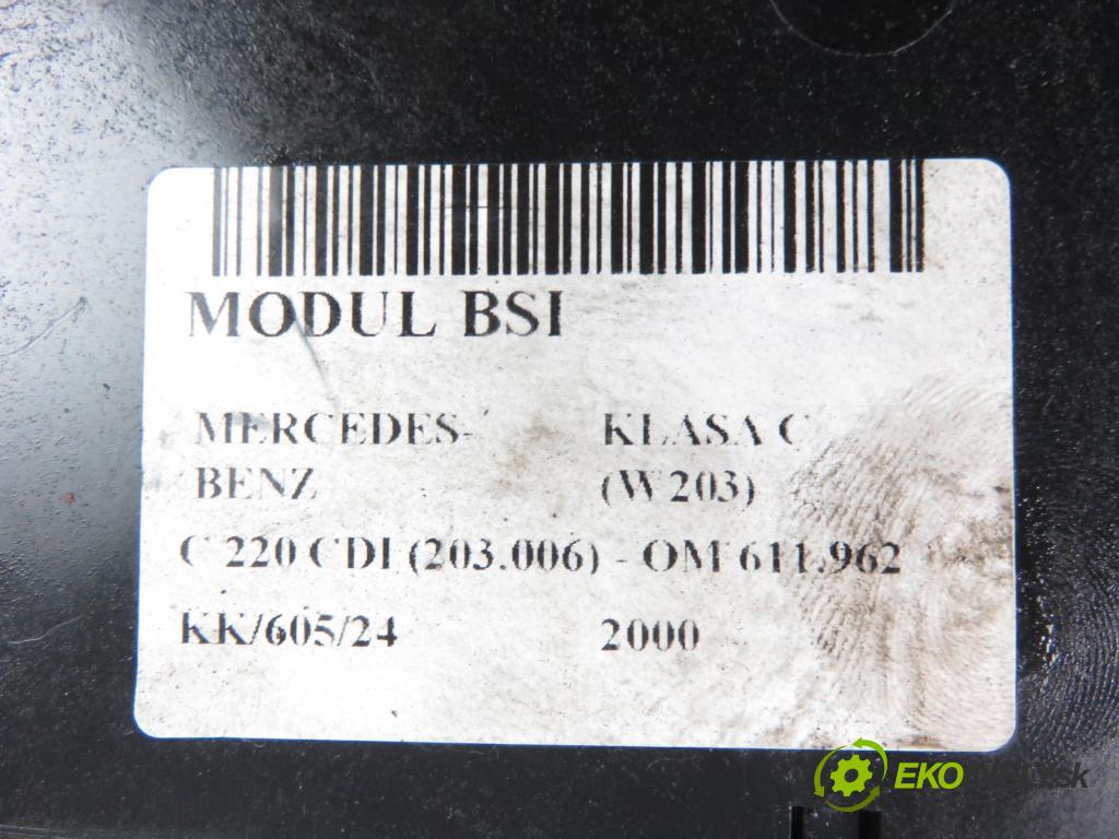 MERCEDES-BENZ KLASA C (W203) SEDAN 2000 105,00 C 220 CDI 143 - OM 611.962 2148,00 MODUL BSI 2095450701 ; 5DK00848611